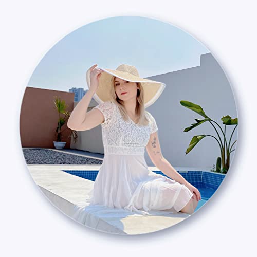 VECRY-Femme-Paille-Large-Bord-Dete-Chapeau-Derby-Pliable-Souple-Plage-Soleil-Chapeaux