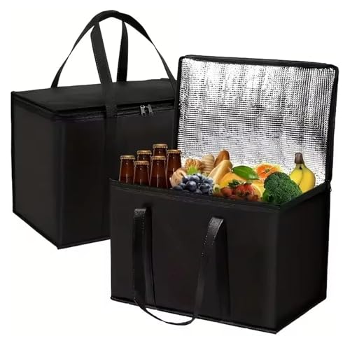 Sac livraison repas isotherme grand format pour plats chauds et frais