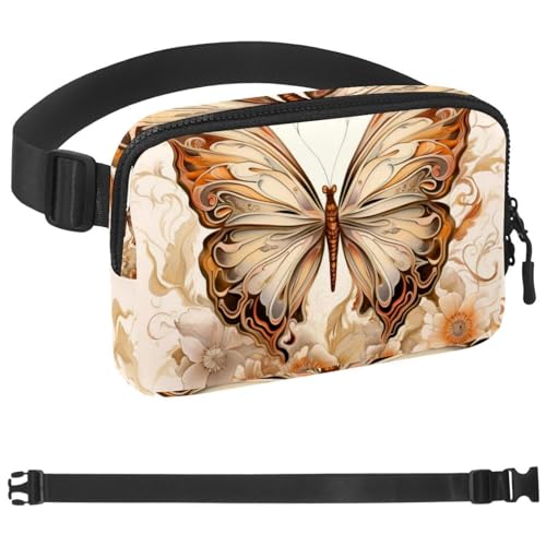Riñonera de mariposa para correr caminatas y entrenamientos al aire libre