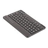 Teclado USB con Inglés Ruso Bluetooth Inalámbrico Ultradelgado Recargable de 7 Pulgadas Amazon.UK.com Controladores de Teclado Bluetooth para Android iOS Computadora Rusa iOS