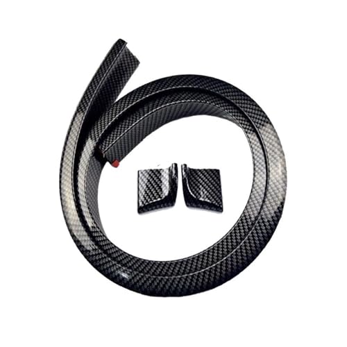 Becquet universel 5D carbone brillant 1.5M pour métamorphoser votre auto le weekend