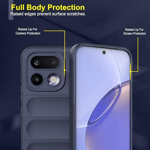 Image of Zapcase Back Case Cover for Realme 16 Pro 5G | Compatible for Realme 16 Pro 5G Back Cover | Liquid Silicon Magic Case with Camera Protection | Sapphire