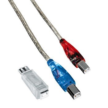 Easyline Cavo di collegamento set 2 volte 1.5 m con emissione farblichen usb