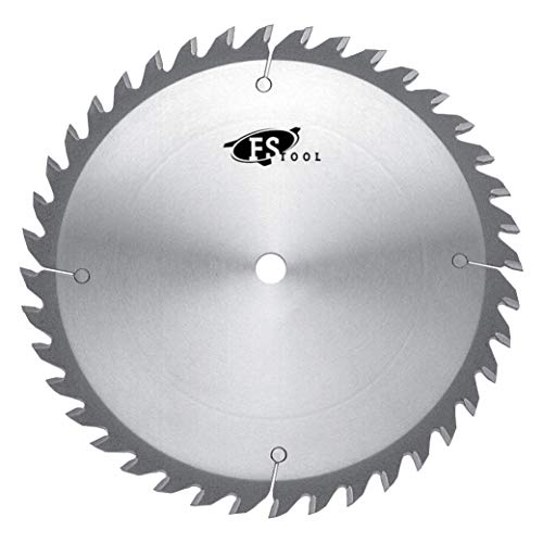 FS Tool L03250 Crosscut Saw Blade 10" X 40T (ATB), 5/8″ Bore
