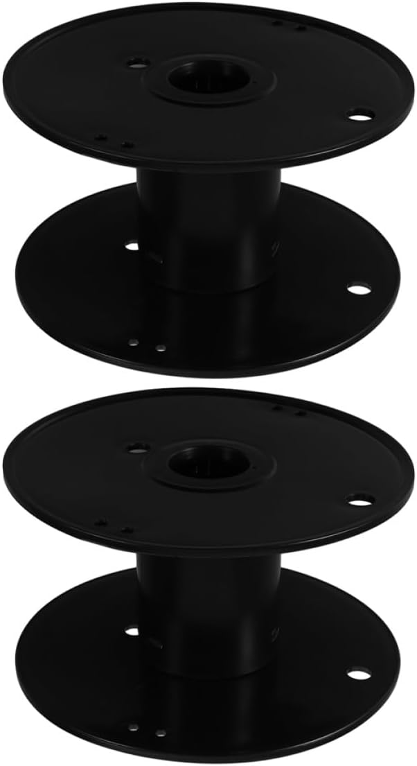 2pcs Plastic Extension Cord Reel Wire Spool 165mm Diameter Cord Organizer and Storage for Home Camping Car Use