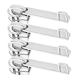 WRITWAA 4stücke Reißverschlussschieber Werkzeuge Für Reparatur Von Köpfen Und Laschen Ersatz Für Gepäckstücke Koffer Und Taschen Mit Praktischer Öse Für Zahlenschloss Langlebiger Zipper