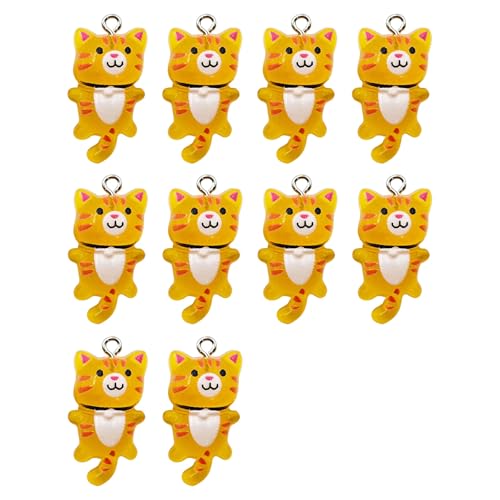 Charme pendentifs de chat FLXHSA : assortiment pour bijoux de sac