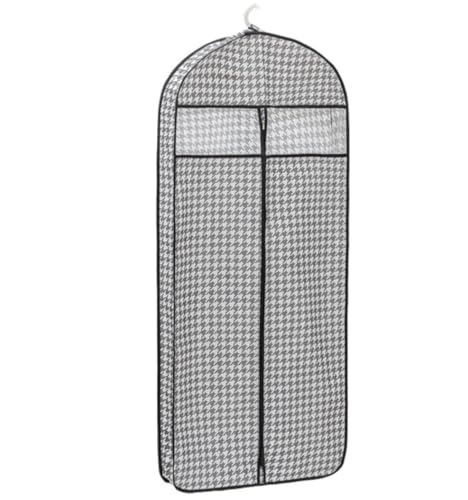 Clothes Cover 5 Pack Hanging Travel Bag for Clothes Garment Bag with Clear Window Suit Bag Suit Bags (Size : 88 * 58 * 9cm)