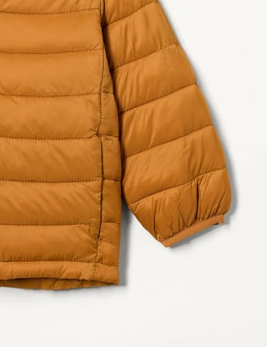 Image of Amazon Essentials Boys and Toddlers' Lightweight Water-Resistant Packable Hooded Insulated Puffer Jacket