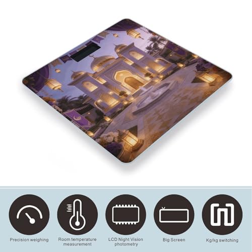Báscula digital para cuerpo 180 kg con pantalla LED miniatura 3