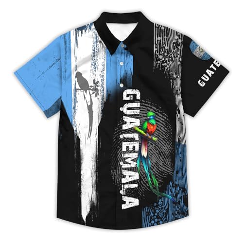 Hawaiian Shirts for Men Short Sleeve Casual Novelty Printed Hawaiian Shirt Button Down Aloha Shirts2