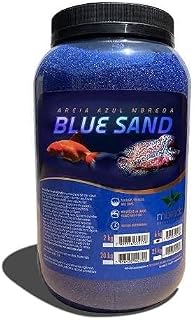 MBREDA Areia Blue Sand pH 7.2-7.6 6 kg para Aquário de Água Doce