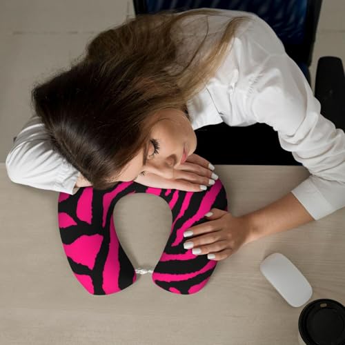 Almohada de poliéster para cuello tamaño único negra miniatura 7