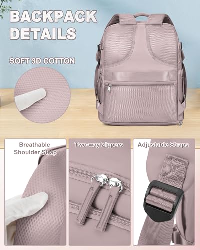 SZLX Mochila Viaje Cabina Avion 40x30x20 Mujer Ryanair Equipaje de Mano 40x30x20 Vueling Wizzair Mochila Viaje Bolsas de Viaje Easyjet para Portatil Hombre - imagen 8