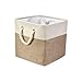 Caja de Almacenamiento Ropa,cestas de almacenaje Tela,Cestas Organizador de Tela Plegable con Manijas para Hogar, Oficina, Estanterías, Armarios, Ropa, Juguetes y mas (color -9)