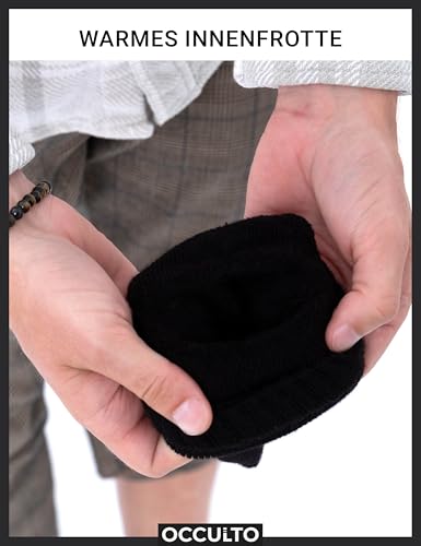 Occulto Herren & Damen Bambus Winter Socken 5er Pack (Modell: Mika) – Bild 5