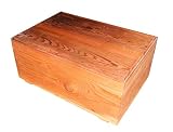Steve's Gift Shoppe Cedar Keepsake Memory and Treasure Box or Storage Box - Size 17 x 14 x 8 Inches