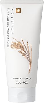 Rice Niacinamide Foam Cleanser | Brightening & Moisturizing 230g