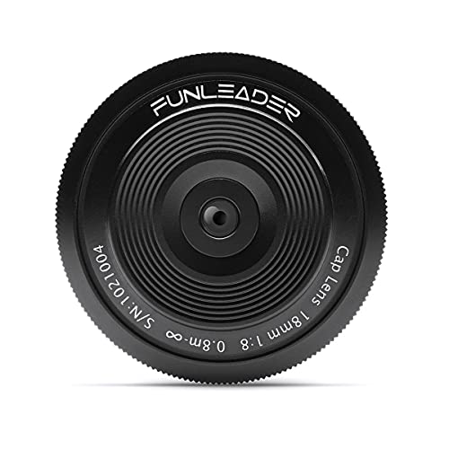 【国内正規品】FUNLEADER CAPLENS 18mm f/8.0 (Lマウント(バヨネット))(ブラック) FL188L