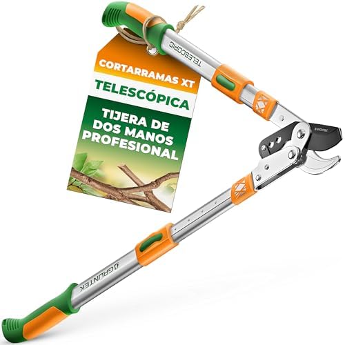 GRÜNTEK Telescopic pruning shears XT 685-940 mm Bypass Cutting Sy...