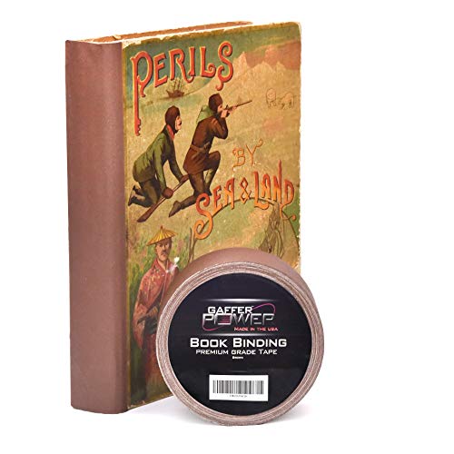 Gaffer Power Bookbinding Tape | Cloth Book Repair Tape | Brown | Usa Quality | 2 In X 15 Yds #TOP2