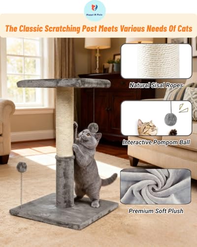 Rascador para Gatos Happi N Pets 26 Pulgadas Torre con Juguete miniatura 3