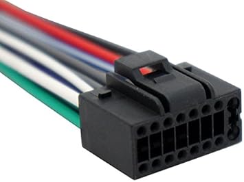 Harmony Audio Compatible with Kenwood KDC-108 HA-KENW16 Aftermarket Stereo Radio Receiver Replacement Wire Harness Cable