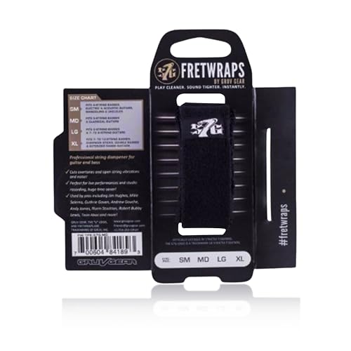 Image of Gruv Gear / S7G FretWraps String Muter 1-Pack , Medium, Black