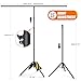 Forlogic Portable T-Shape Backdrop Stand Support Kit 8x7.2ft, Adjustable Photography Green Screen Backdrop Stand for Parties, Photography Videography Studio (8×7.2Ft)