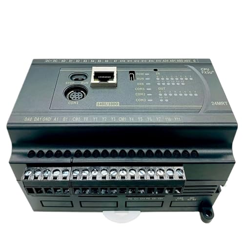 PLC FX3U-20MT con PID y control analógico de 0-10V para automatización industrial eficiente