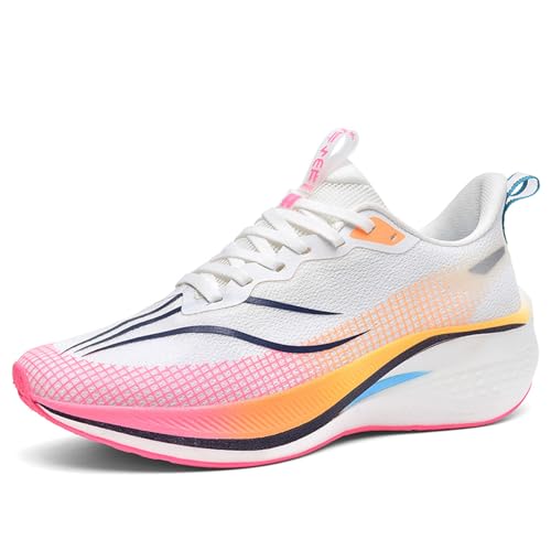 Chaussures de loisirs respirantes à large boîte aux orteils pour homme et femme