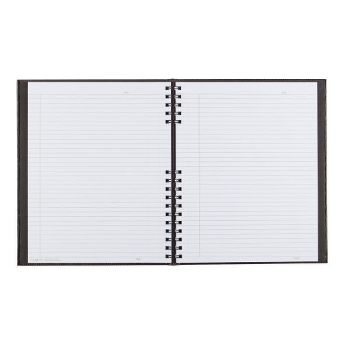 Blueline EcoLogix 100% Recycled NotePro Notebook, Black, 11 x 8.5 inches, 200 Pages (A10200E.BLK)