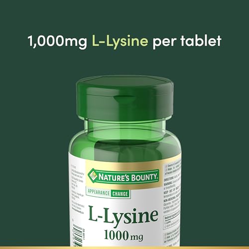 Nature's Bounty L-Lysine - 1000 mg - 60 Tablets - image 7
