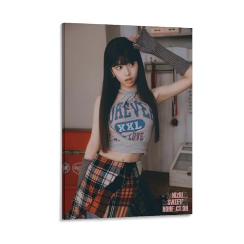 RIMA ���} NiziU �j�W���[ ���ꂢ�� �|�p�|�X�^�[ (3) �G�� �|�X�^�[ ��� �E�H�[���A�[�g ���r���O �_�C�j���O���[�� �x�b�h���[�� �Ǐ��� �ǂ̊G08x12inch(20x30cm)