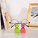 MOUGIGI Adorable Dinosaur Eyeglass Holder – Set of 4 Colorful Resin Display Stands for Eyewear Storage – Unique Nightstand & Desktop Organizer for All Ages – Perfect Home & Office Decor