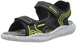 Richter Kinderschuhe Simon, Sandalia Niños, Atlantic/Neon Yellow, 31 EU