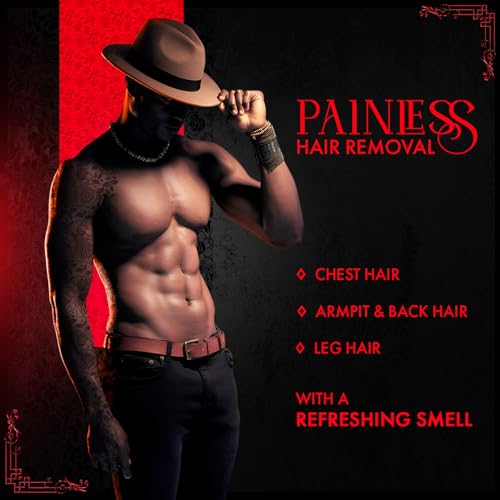 Image of UrbanGabru Casanova Hair Removal Cream Spray for Men (200 ML) | Painless Body Hair remove in Just 3-5 Min for Hands, Legs, Chest, Back & Under Arms | Natural & Safe