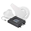 SureCall Fusion4Home Cell Phone Signal Booster for Home & Office up to 4000 sq ft, Yagi Dome Antennas, Multi-User 5G/4G…