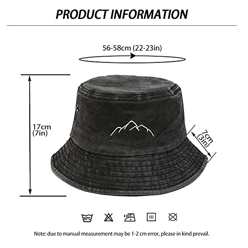 Image of Unisex Bucket Hat Summer UPF 50+ Sun Protection Outdoor Beach Fishing Travel Hiking Hat