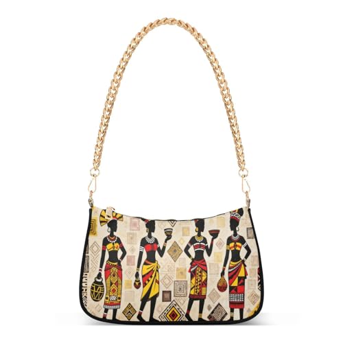 Sac à main bandoulière imprimé africain moderne pour look ethnique