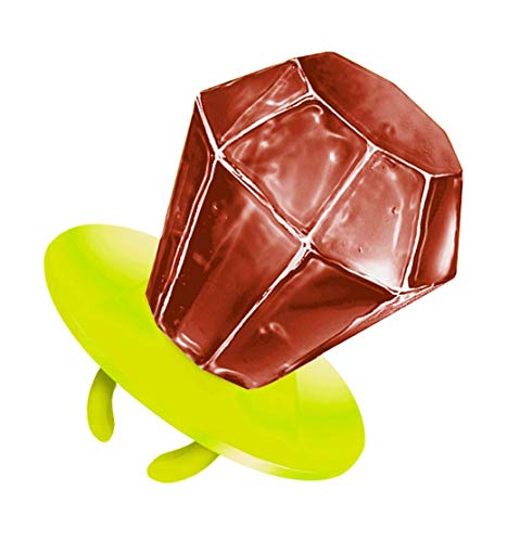 Ring Pop, Individually Wrapped Variety Party Pack, 24 Lollipops of Assorted Flavours -Blue Raspberry, Strawberry, Cola and Blackcurrant