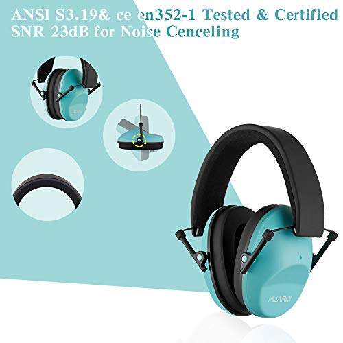 Huarui Shooting Ear Protection Earmuffs For Shooting Range Men, Noise Cancelling Phone #TOP4