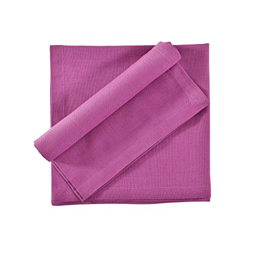 Fingercraft VFC-NAP-MULTI Multicolor Cloth Napkins - Set Of 12 Pure Cotton Everyday Lunch Dinner Napkin - Holiday Birthday Party Gift - Soft Washable Absorbent Reusable Napkin Christmas Cloth Napkins Multi Pack thumb #7
