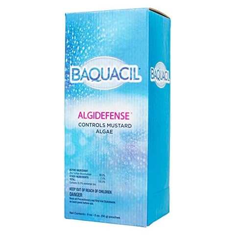 Baquacil 84346 AlgiDefense Pouches Swimming Pool Algaecide Cleanser, 8 ct Cover