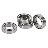 Color: plata Dcolor Rodamiento de Bolas de 4 Piezas (8X5X2.5Mm) BE003 para JLB Racing Cheetah 1/10 Coche RC Sin Escobillas Accesorios Piezas