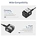 NEEWER 6.6’/2m TTL Off Camera Flash Speedlite Cord Compatible with Nikon SB-5000 SB-910 SB-900 SB-800 SB-700 SB-600 SB-400 Nikon Z7 Z6 Z6II Z5 D850 Cameras NEEWER 750II NW420 NW655 Z1 Flashes