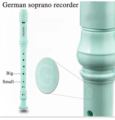 Hoseyin Soprano Recorder Baroque Style German Style C Key 8 Holes Soprano Recorder For Beginners Kids Students thumb #1