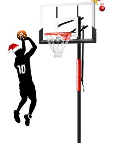 GX9 In-Ground Basketball Hoops 7-10ft Adjustable with...