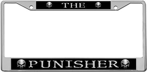 Punisher Skull - License Plate Frame by Redeye Laserworks by Redeye Laserworks
