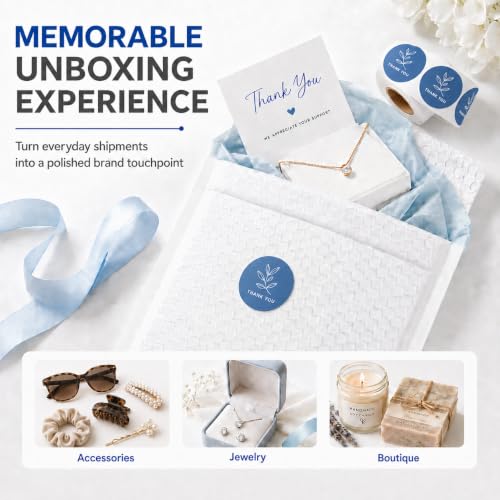Image of METRONIC White Bubble Mailers 6x10 Inch 50 Pack Self Seal Padded Envelopes | Usable Size 6x9 Waterproof Bubble Envelopes for Small Business Shipping, Jewelry, Cards and Handmade Goods Opaque